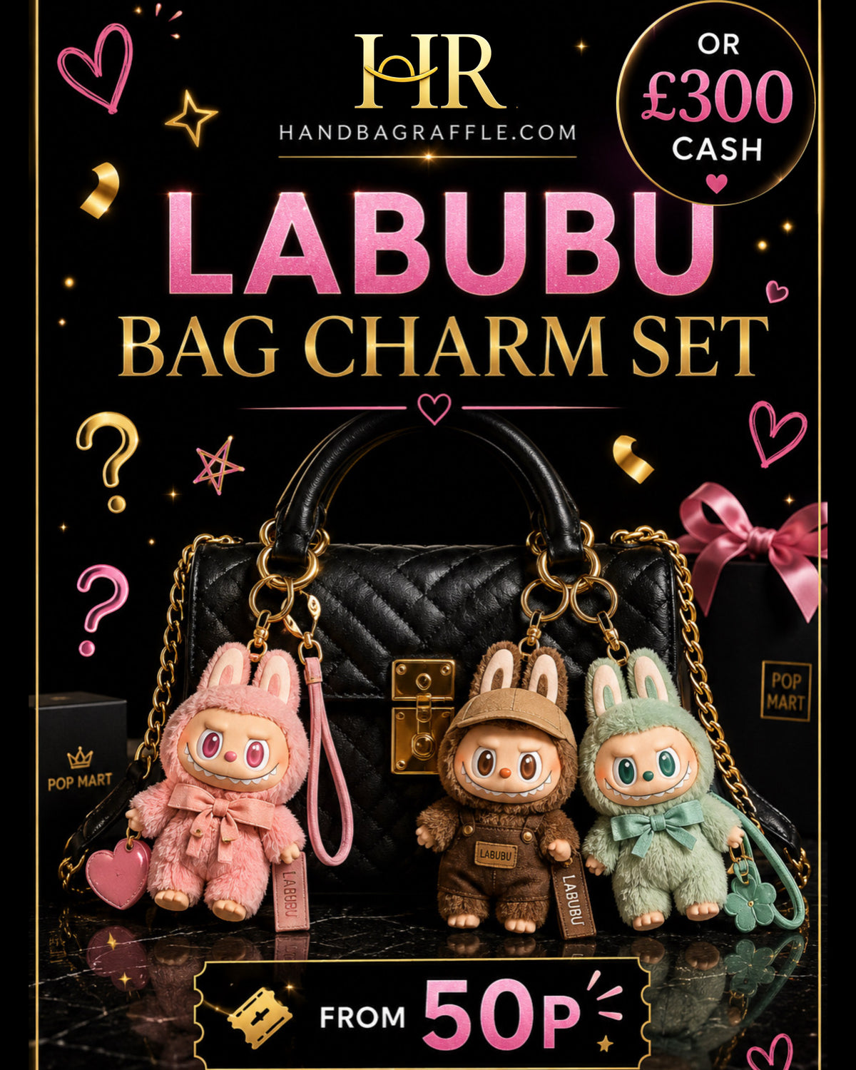 LABUBU BAG CHARM SET - COMPETITION