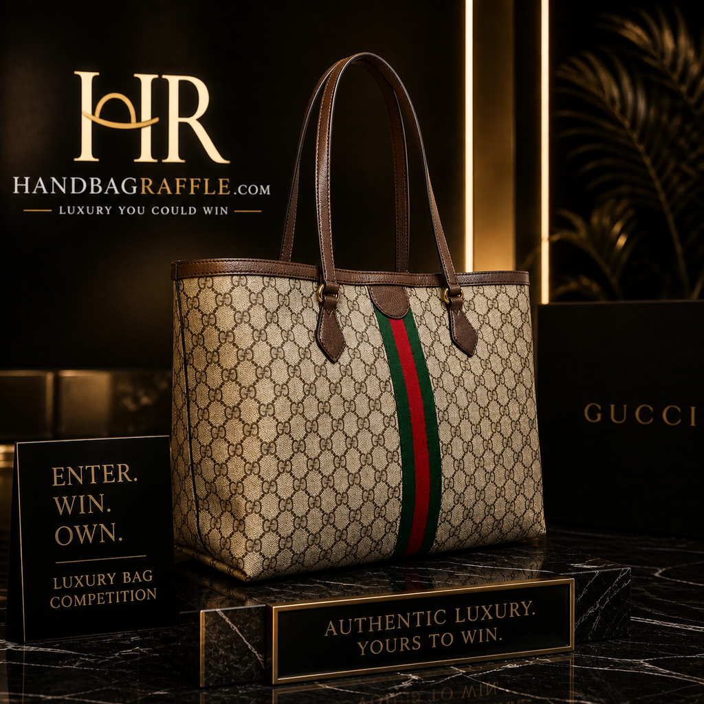 GUCCI OPHIDIA TOTE OR £1000.00 CASH - Luxury Bag Competition