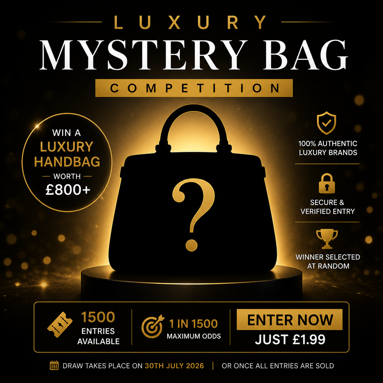 LUXURY MYSTERY BAG competition